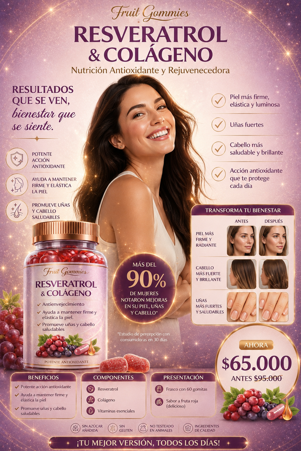 Gomitas Colageno Y Resveratrol